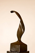 fotodocument bronzen beeld spirit